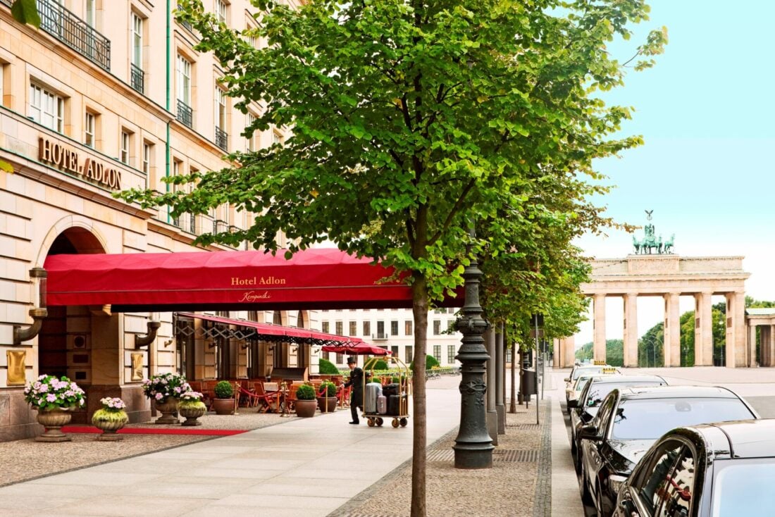 Hotel Adlon Entrance 